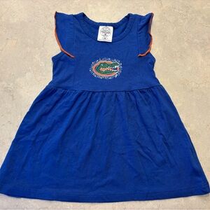 Florida Gators Infant Toddler Girls Dress Outfit - Excellent Condition - Sz 12MO